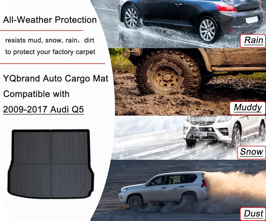 NOMAD Boot Liner For Audi Q5 2017+ Tailored Fit Car Floor Guard Tray