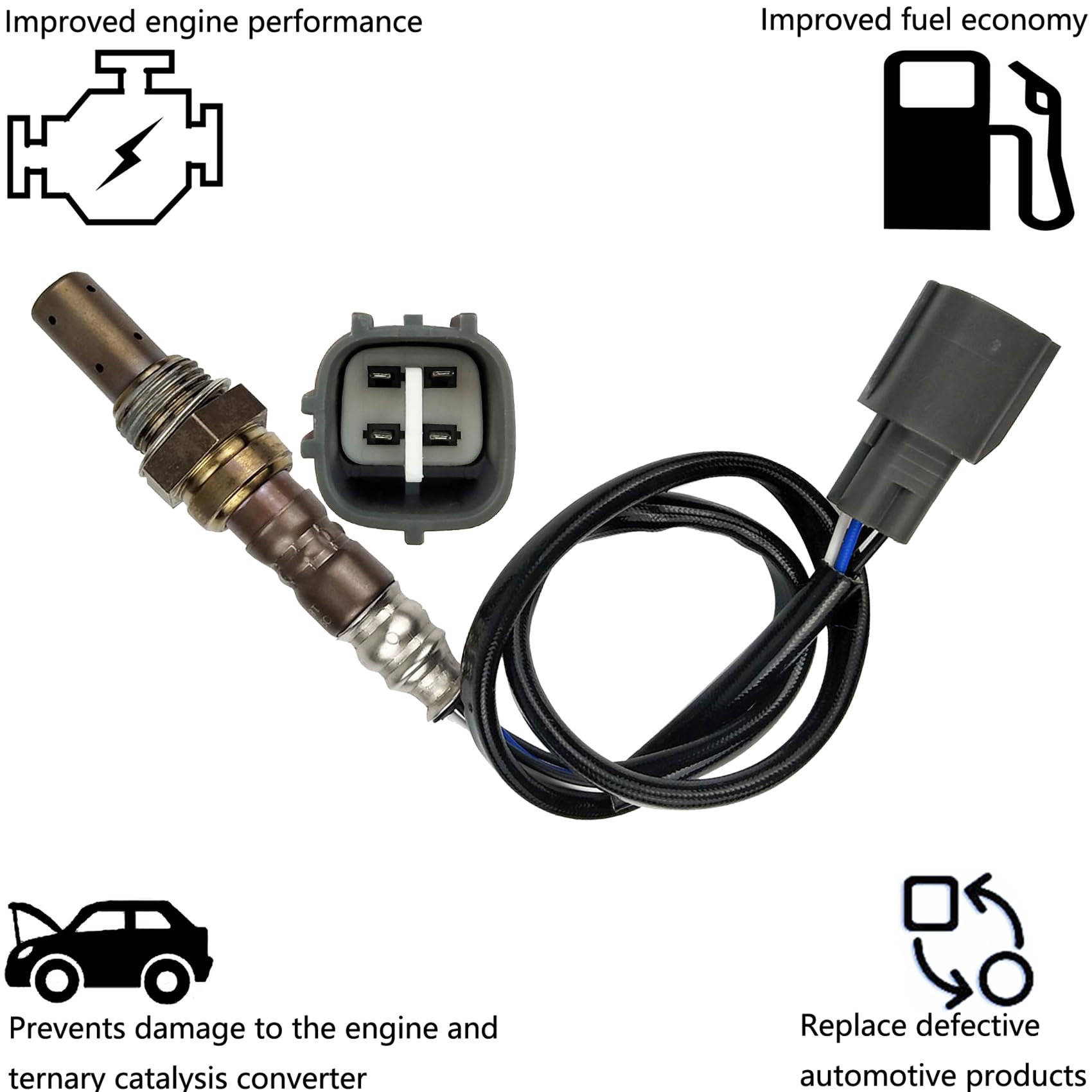 Amazon.com: Ywim Upper O2 Sensor Replacement for Toyota 1997 1998
