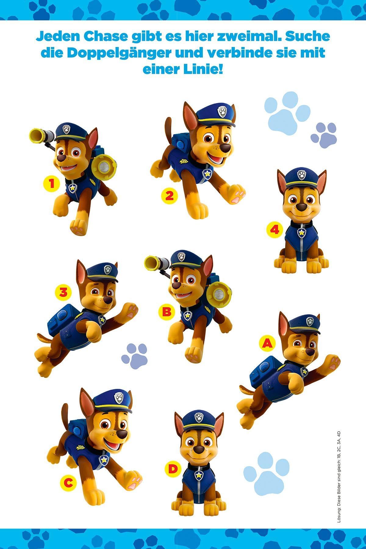 PAW Patrol: Mein kunterbunter Vorschulblock: mit über 50 Stickern!