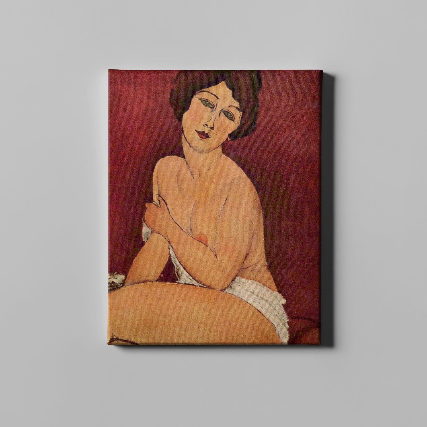 Nu feminin Amedeo Modigliani grand format tableau toile salon - 5