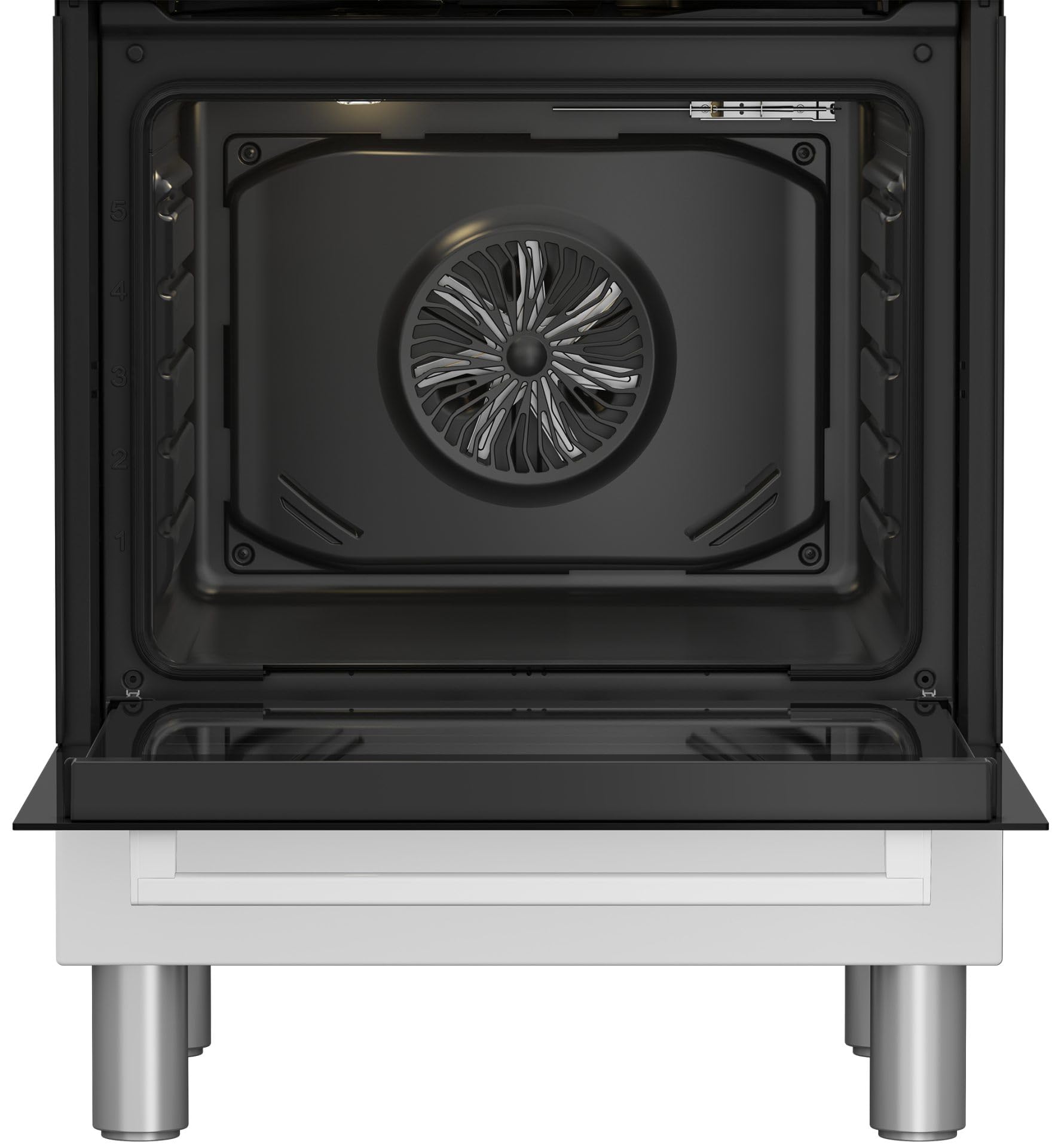 FBE62310GW - Cucina a gas con forno elettrico, 4 fuochi, 60x60 cm, colore Bianco, Classe energetica A