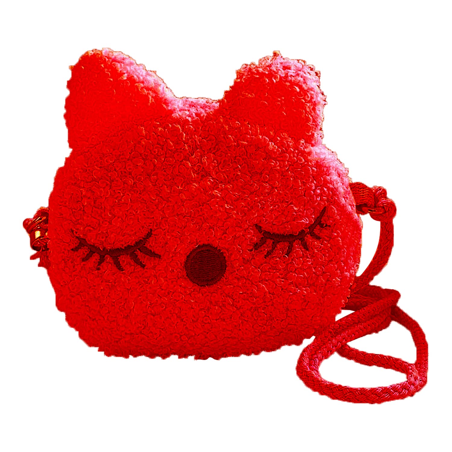 SYGA Children Girls Messenger Bag Coin Purse Small Bunny Rabbit Cat Cartoon Shoulder Bag (Red (Cat)) (B0BQC8VRJJ) Amazon Price History, Amazon Price Tracker