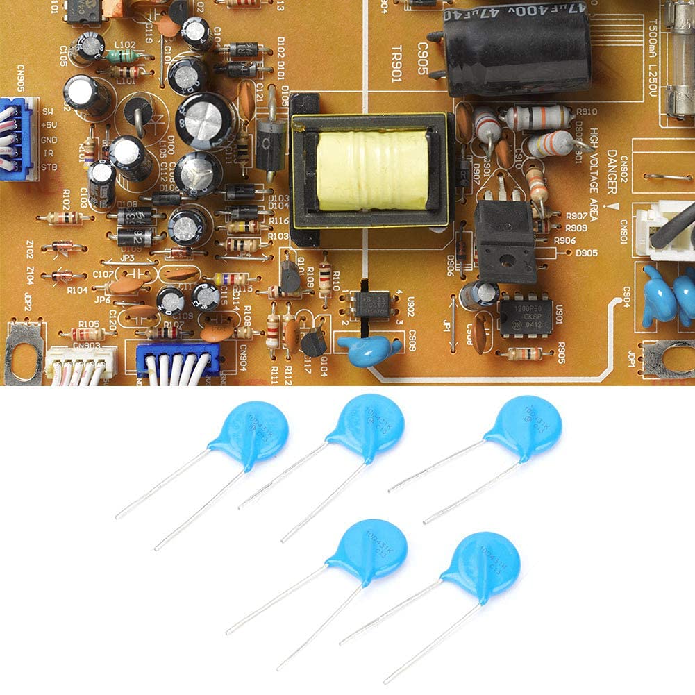 Varistori da 50 Pezzi, 110D-431K 10 Mm di Diametro 430 V Componente Elettronico in di Alta qualità, Varistori Componente Elettronico 430 V
