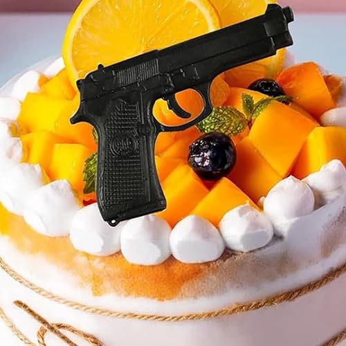 Miniatura 7 de MINFEIDMS Molde de silicona para pistola de pistola para decoración de tartas, decoración de cupcakes, caramelo y goma de mascar de chocolate,