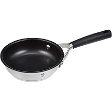 Henckels 40589-160 HI Style Basic Frying Pan, 6.3 inches 16 cm, Stainless Steel, Fluorine Coating, Authentic Product