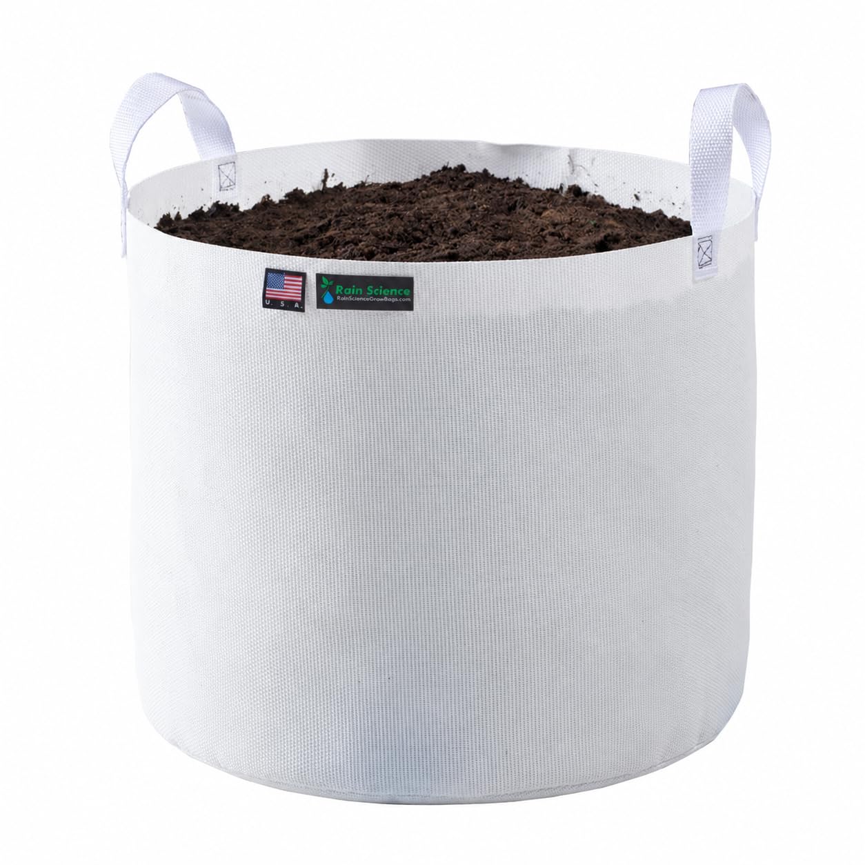 Rain Science Grow Bag 5 Gallon White