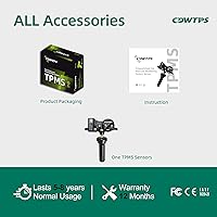 Vista 7 de CDWTPS Sistema de monitoreo de presión de neumáticos TPMS Sensor 68252493AB 433HMz Fit Dodge Jeep (1 paquete)