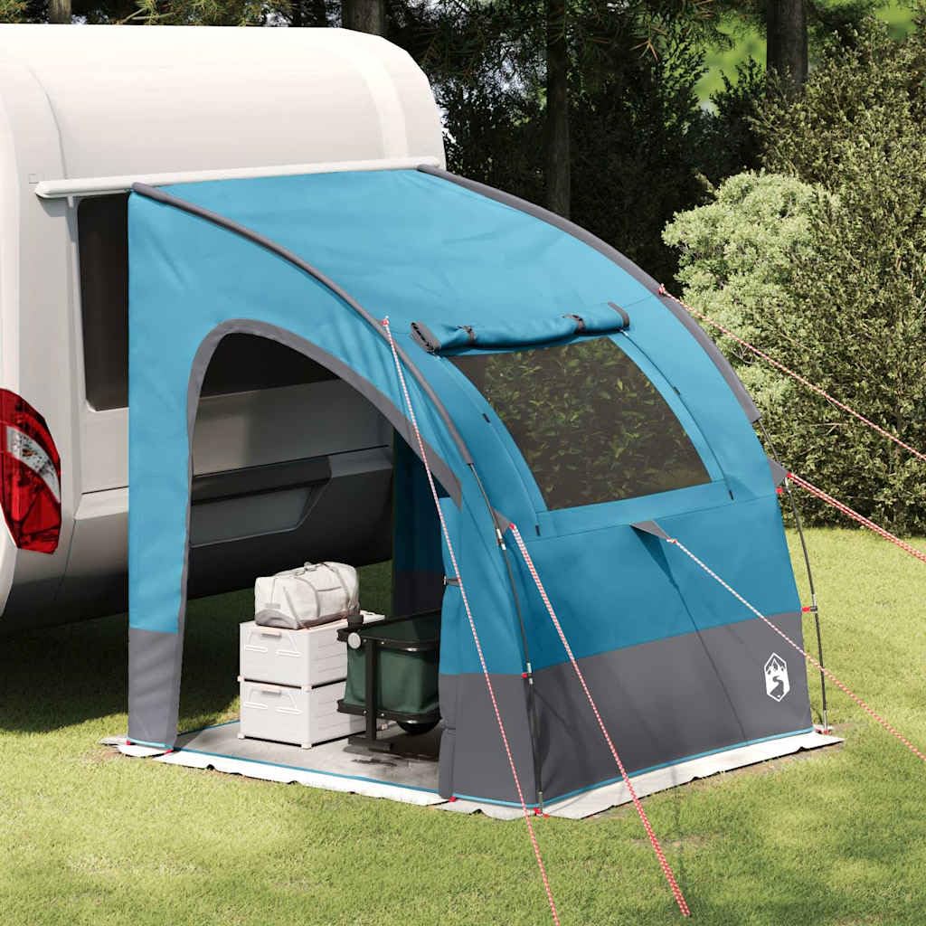vidaXL Tienda para portón Trasero Personas 194 x 180 x 210 cm Azul, Carpa de Camping, Refugio Moderno al Aire Libre, portátil, Ideal para Familia y Festivales