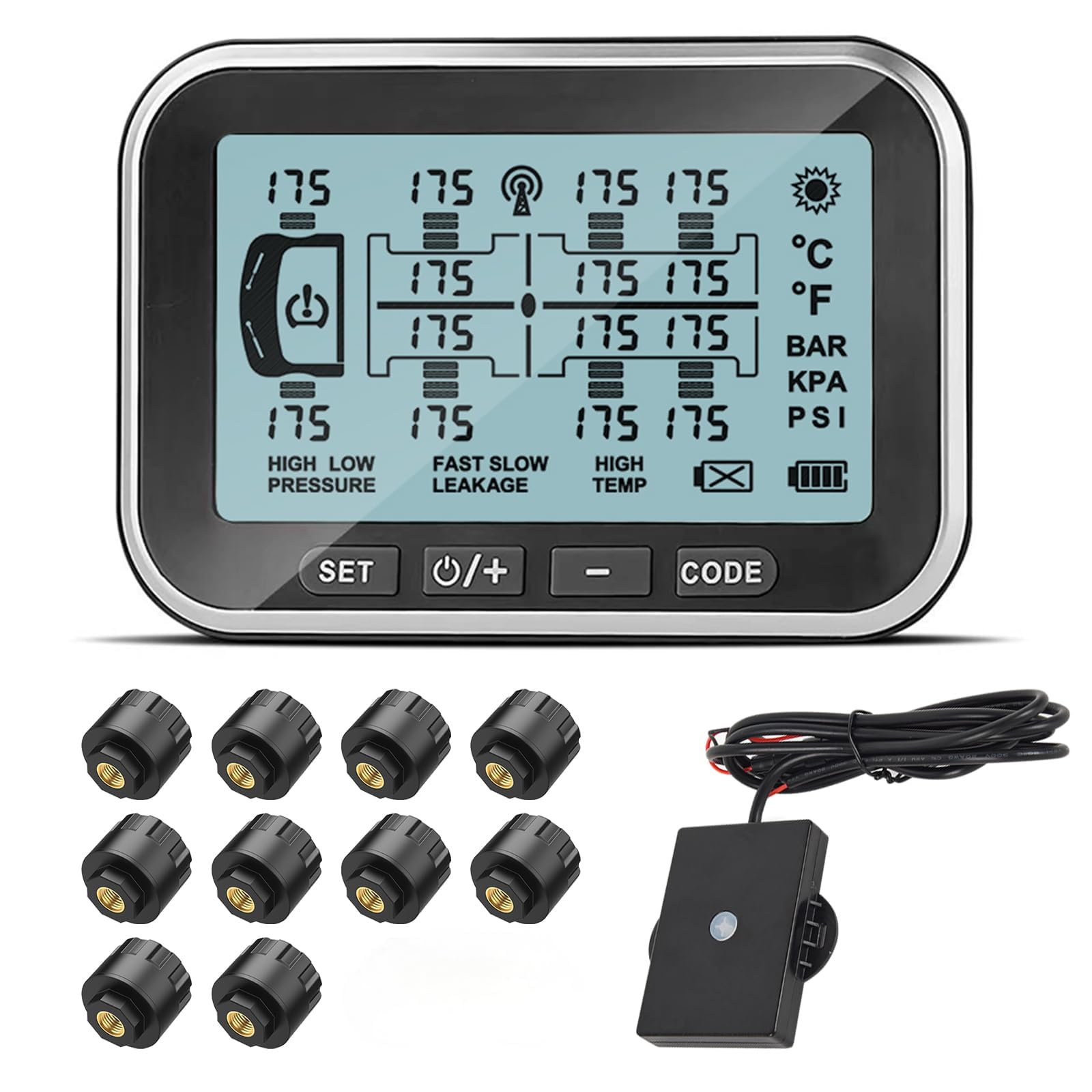 RV Tire Pressure Monitoring System