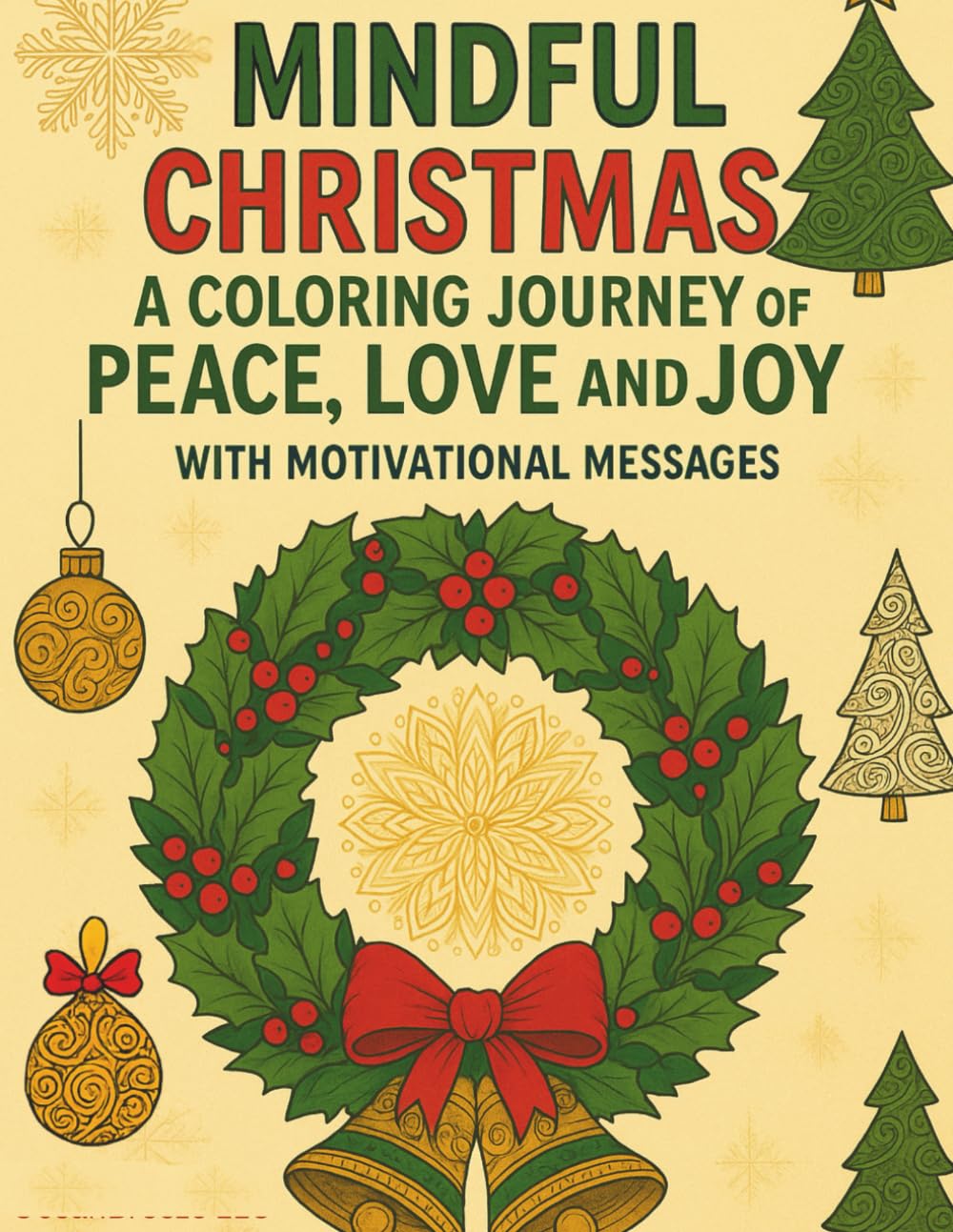 MINDFUL CHRISTMAS: A colorful journey of PEACE and JOY with motivational messages