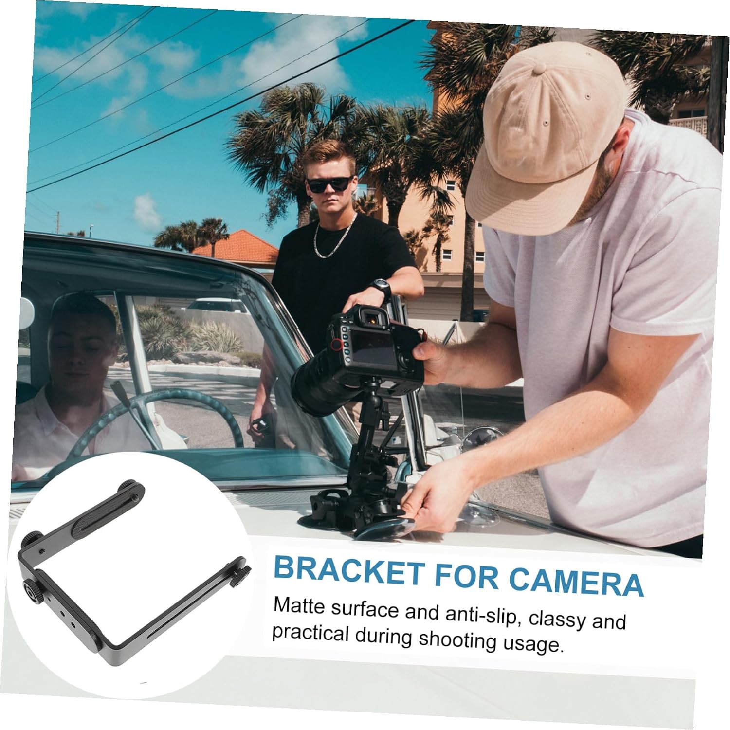 1/4 Inch Screw Flash Light Bracket l Bracket for Led Photography Lighting