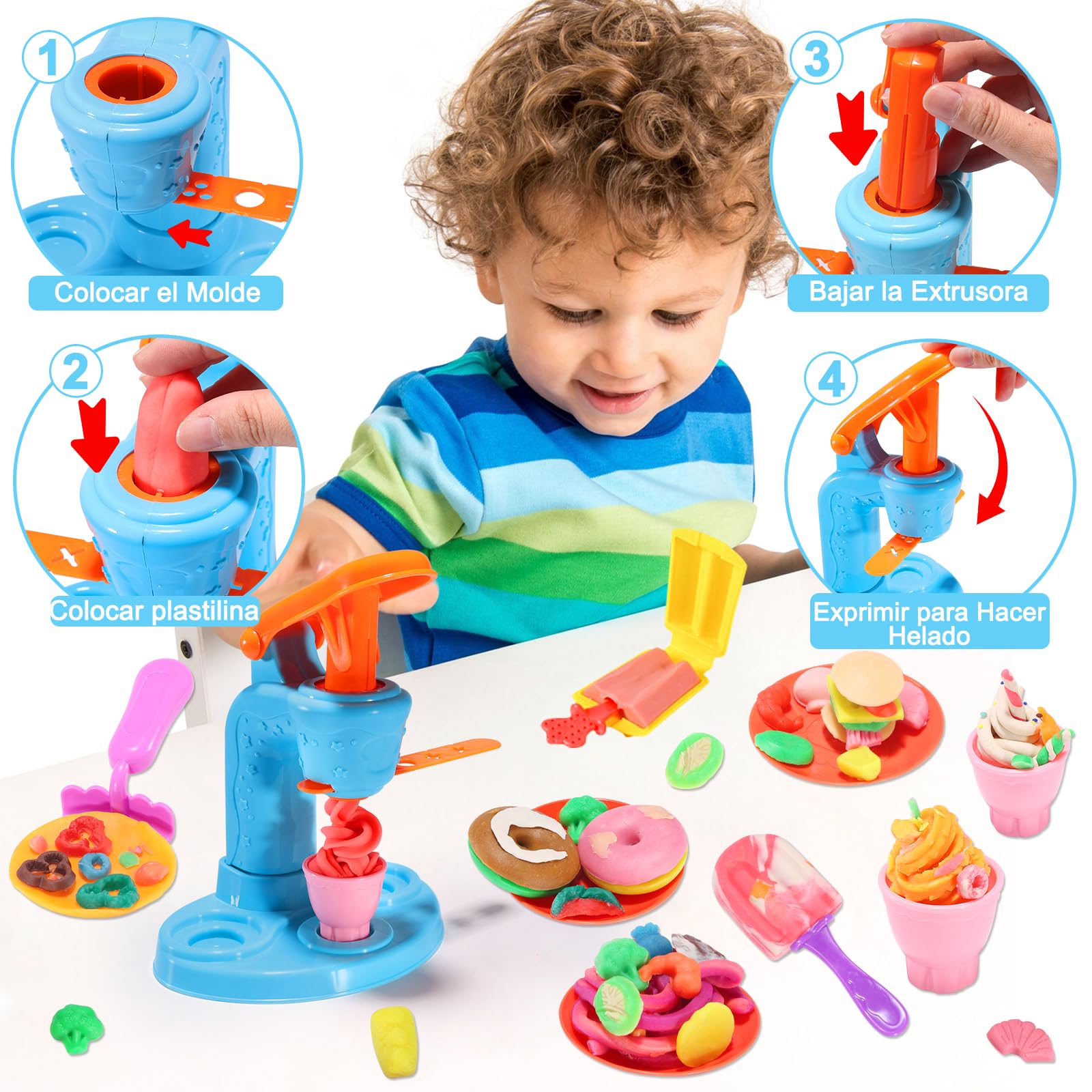 Manualidades Juegos Plastilina AÃ±os Plastilina Playdoh Kit