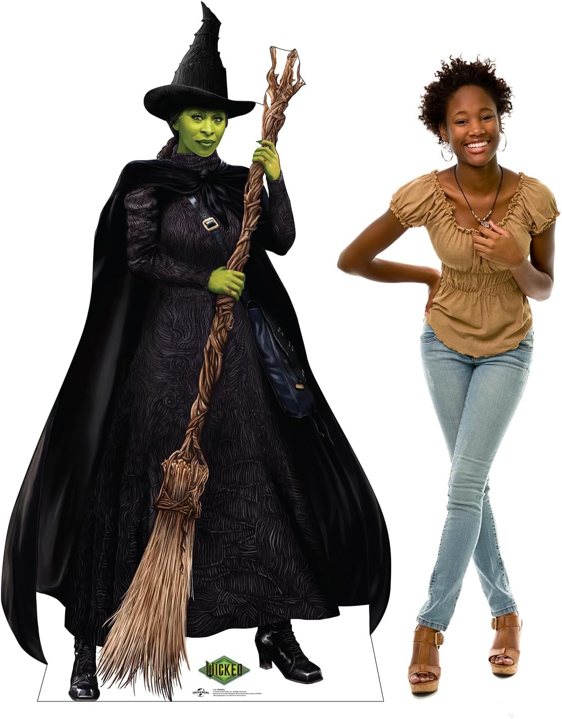 Cardboard People Elphaba Life Size Cardboard Cutout Standup - Wicked (2024 Film)