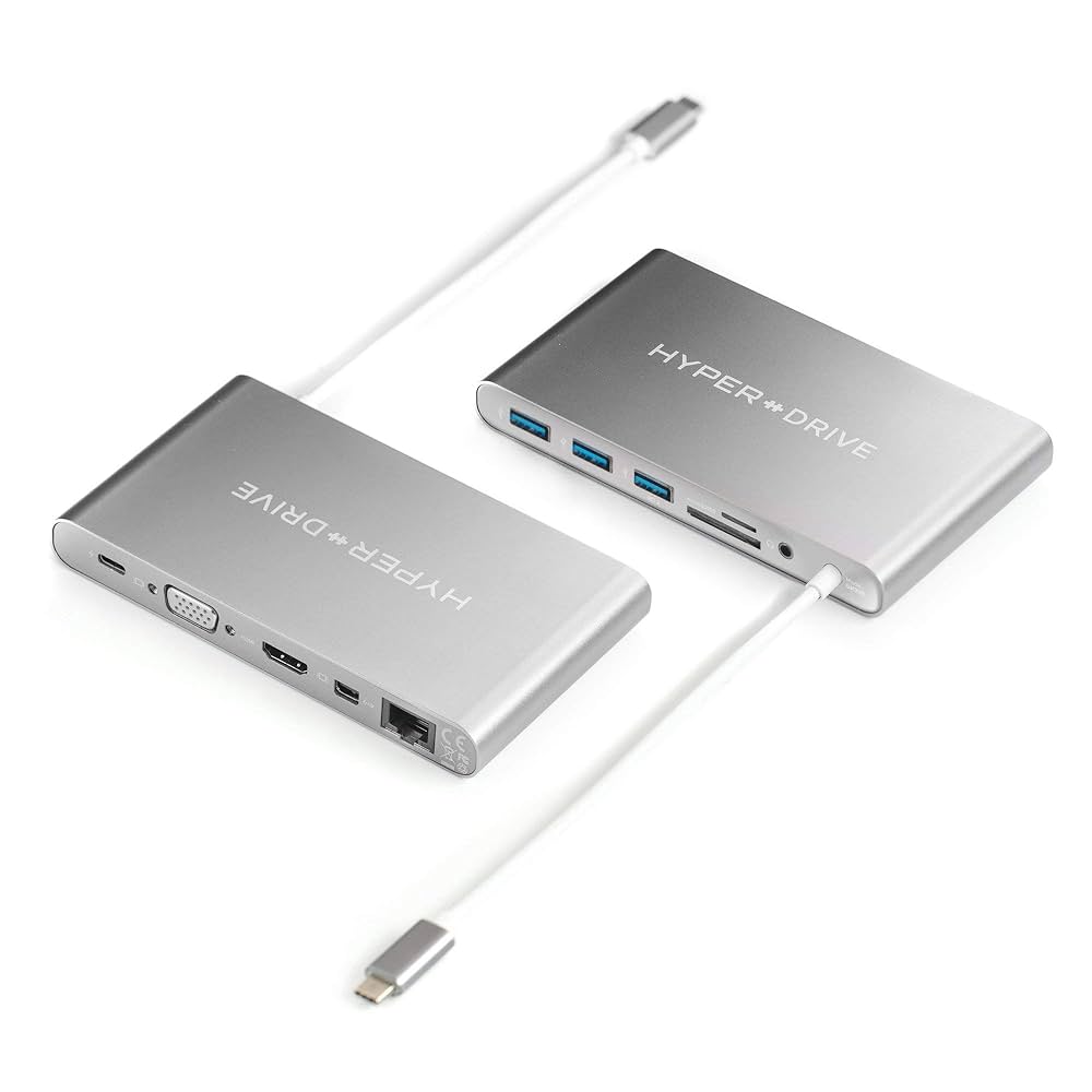 【新品】HYPER DRIVE 11in1 USB-C Hub Amazon.com: HyperDrive Ultimate 11-in-1 USB C Hub - Type-C