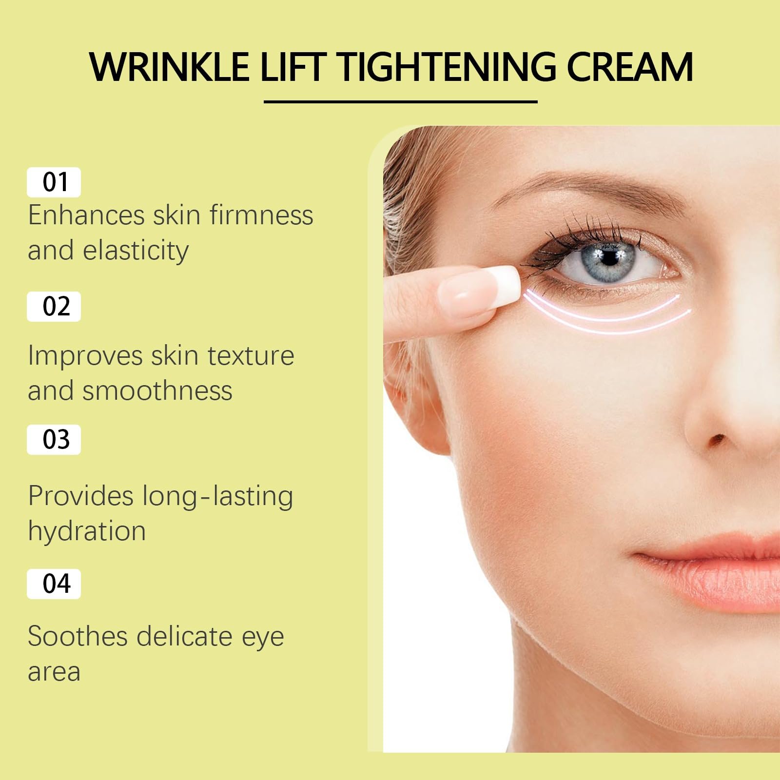 Retinal Shot Tightening Booster, Anti Wrinkle cream - Minimizer Porów, Retinols Booster do pielęgnacji twarzy, na drobne zmarszczki i zmarszczki, ujędrniający, redukuje zmarszczki i drobne linie