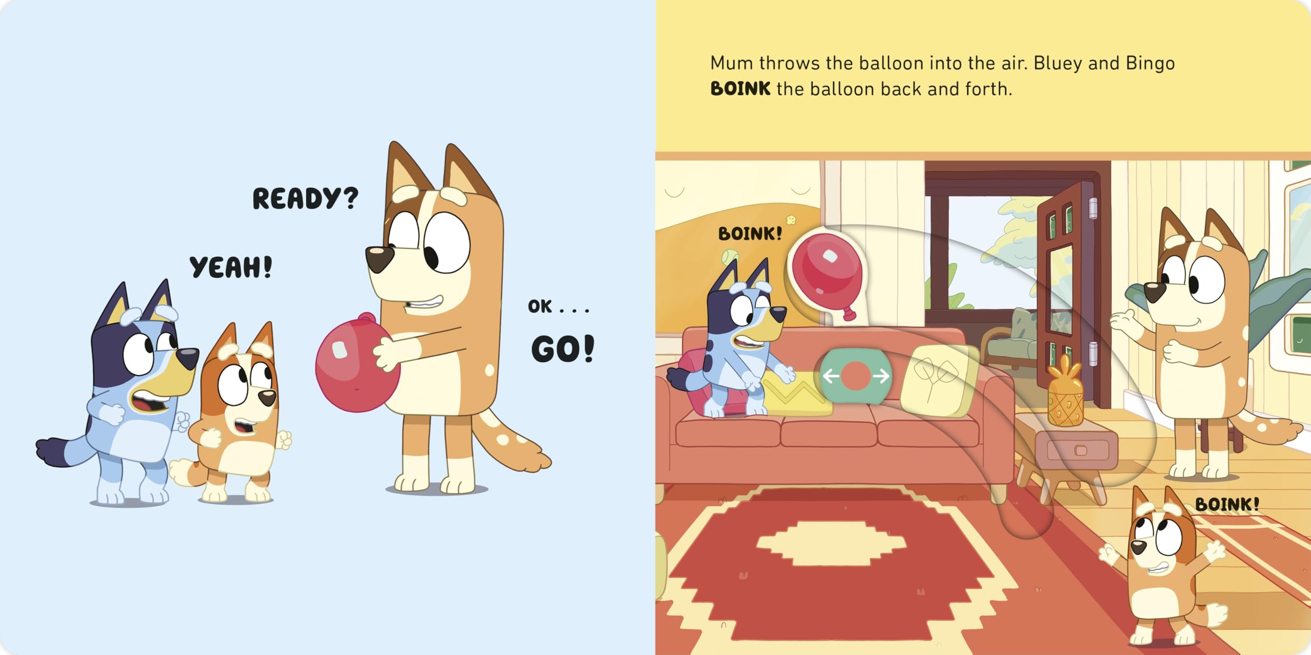 Bluey: Keepy Uppy: A Slide-and-Play Book