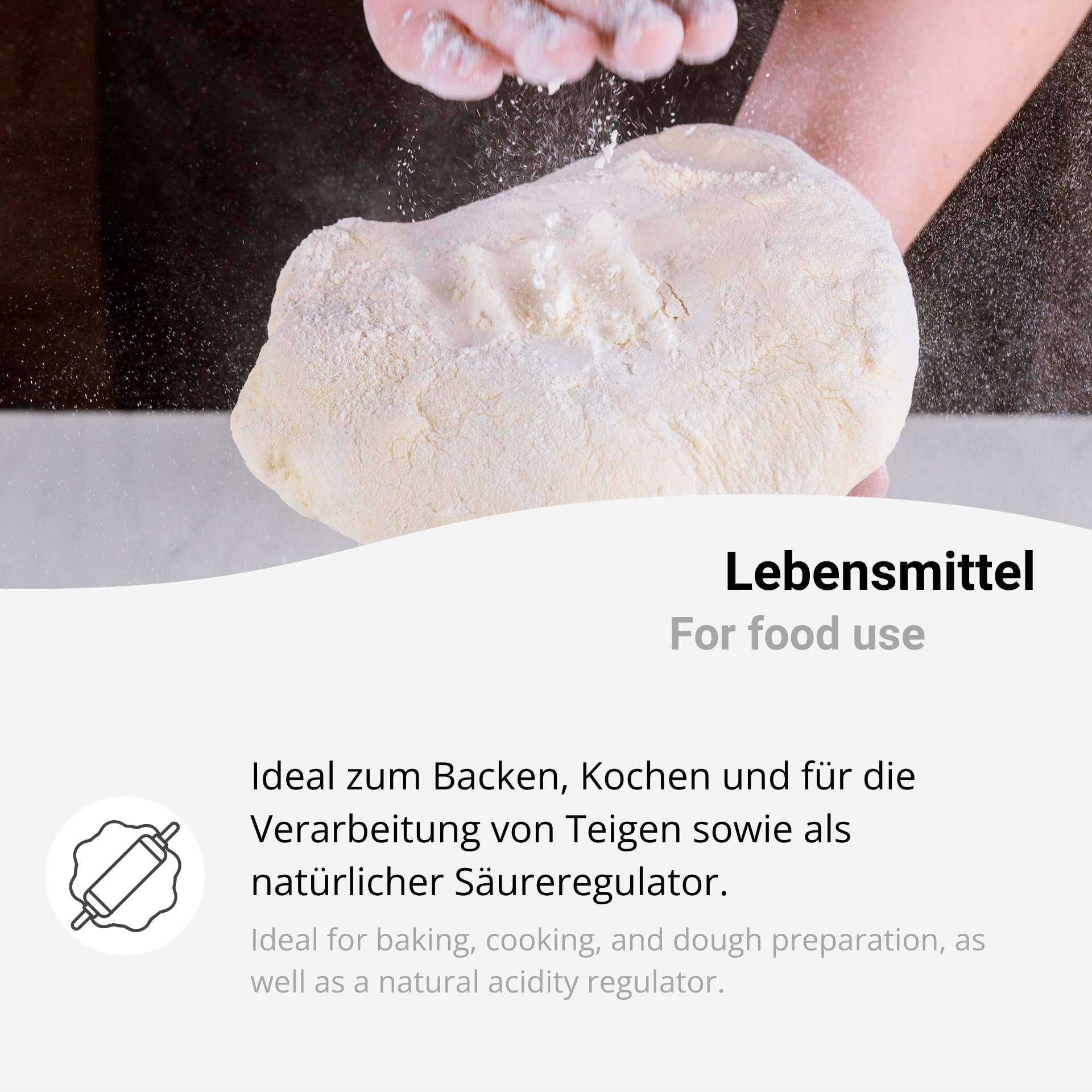 Natriumhydrogencarbonat 25kg Natron Natriumbicarbonat Backsoda