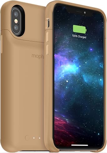 Mophie Juice Pack Access - Ultra-Slim Wireless Battery Case - Made for Apple iPhone Xs/iPhone X 2,000mAh - Gold 401002829
