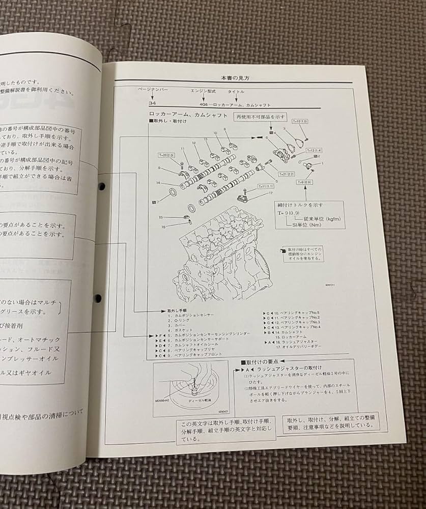 ランサーセディア　整備解説書 ランサーセディア 整備解説書 三菱 整備解説書 ランサーセディア