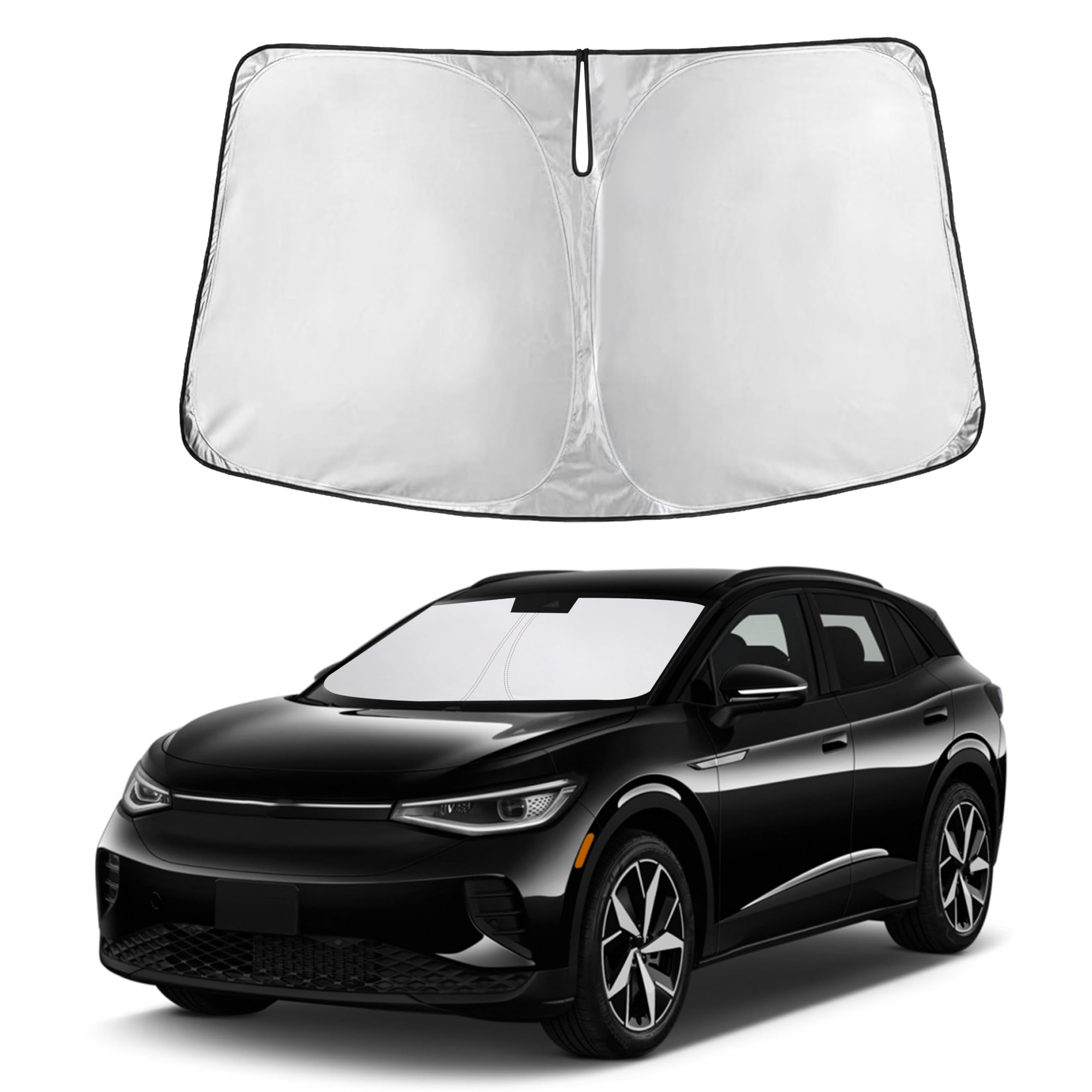 Autovir Windshields Sun Shade Fit for 2021-2024 2025 2026 Volkswagen ID.4