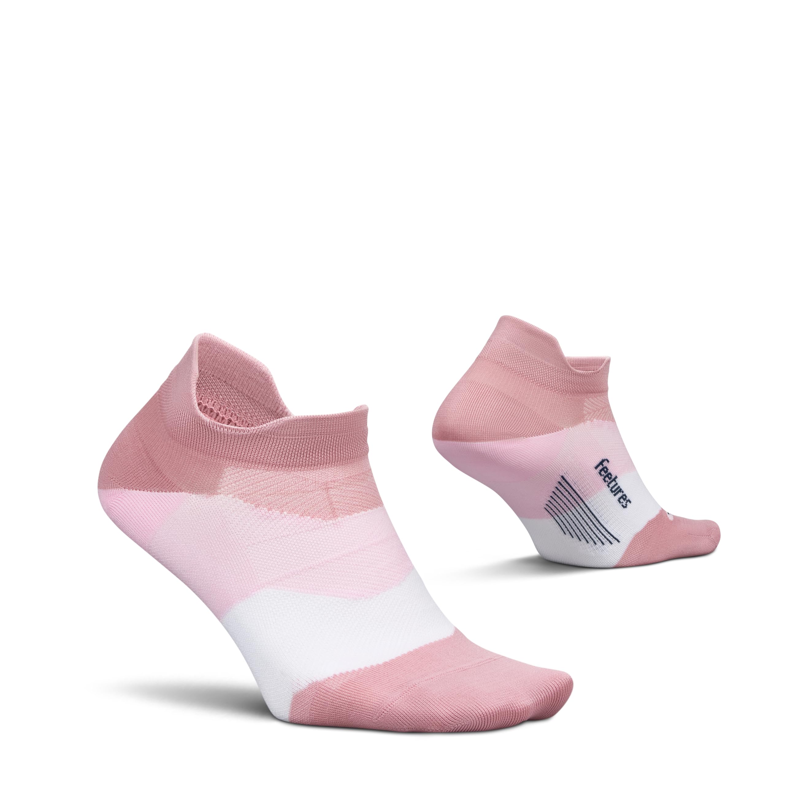 Feetures Elite Ultra Light Cushion No Show Tab - Targeted Compression Athletic Socks - (1 Pair), S