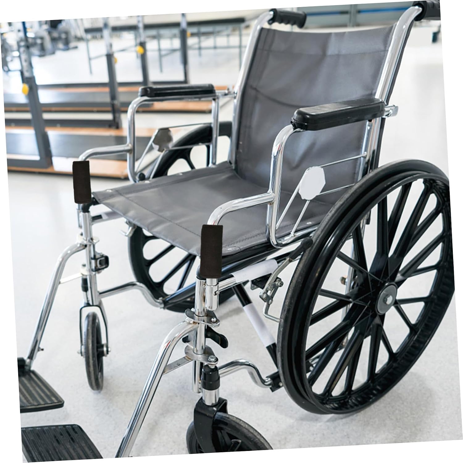 Cane Handle Cushions for Wheelchair Walker Shock Absorbing Non Slip Grip Replacement Accessories Durable Easy to with Mobility Scooters Crutches