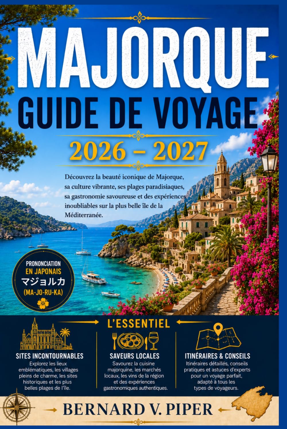 MAJORQUE GUIDE DE VOYAGE 2026-2027: Explorez Palma, la Serra de Tramuntana, les villages côtiers, les plages, la gastronomie locale, les routes ... et les itinéraires insulaires tout compris.