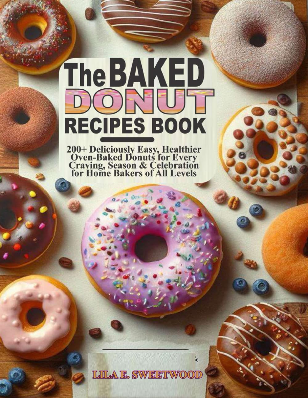 THE BAKED DONUT RECIPES BOOK: 200+ Deliciously Easy, Healthier Oven-Baked Donuts for Every Craving, Season & Celebration for Home Bakers of All Levels