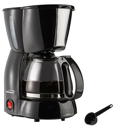 BRENTWOOD TS-213BK 4-Cup Coffee Maker (Black)
