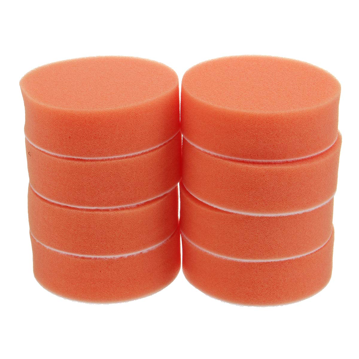 KingLan 28 sztuk 8 cm woskowanie bufing polerowanie gąbka zestaw zestaw polerskich podkładek polerskich