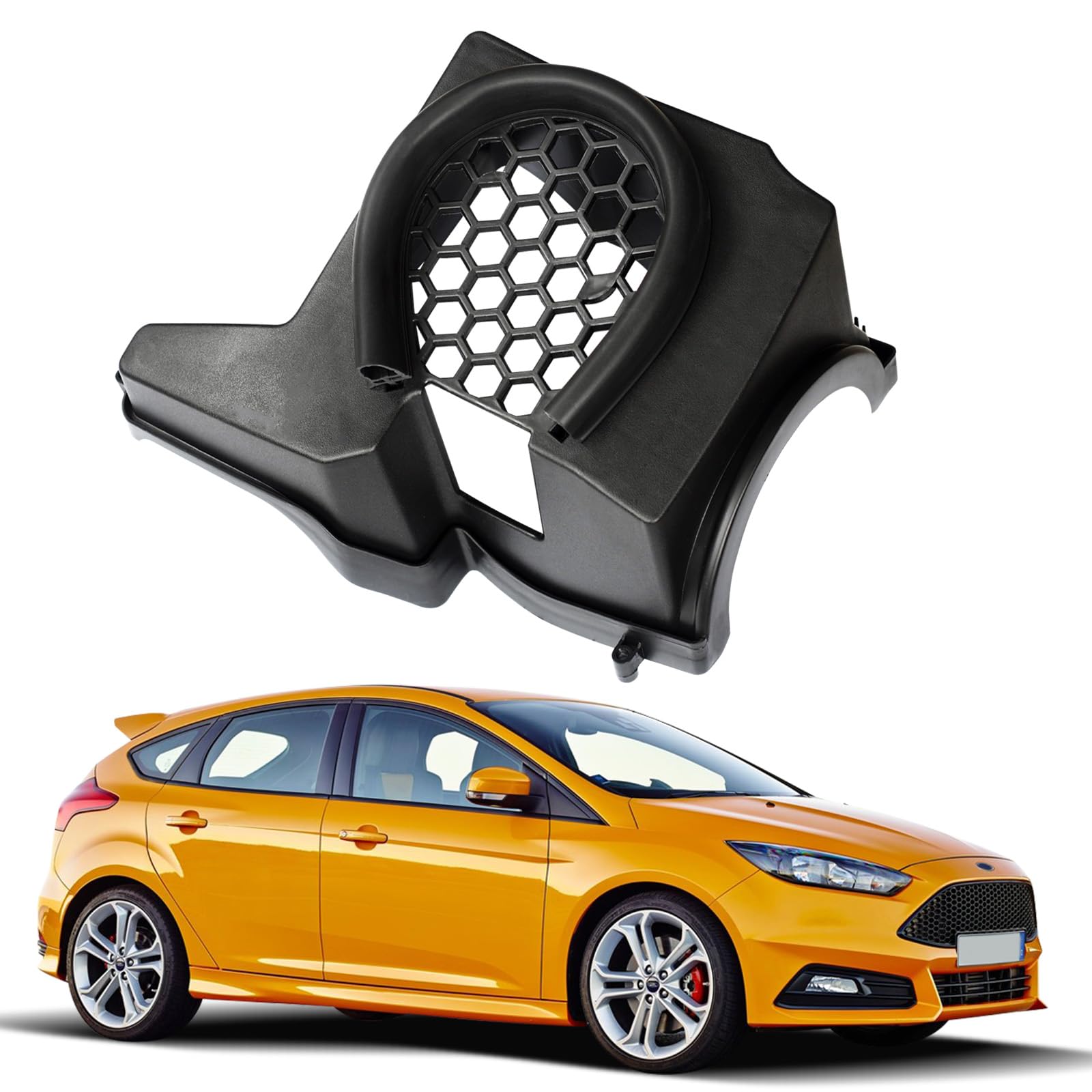 適用:フォード/FORD フォーカス ST RS クーガ 2012 - 2018 吸気口 フィルター ボックス インレット 保護 インテーク カバー 2017 エスケープ AL-SS-2815 AL