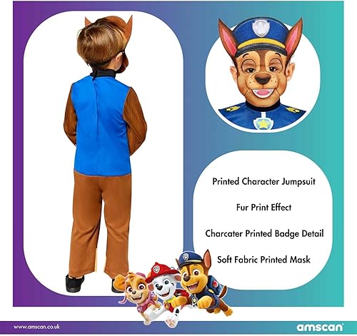 Miniatura 7 de amscan Disfraz oficial de Nickelodeon Chase de 3 a 4 años