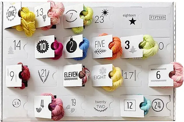 Calendrier de l'Avent Couture 2025 - 24 Jours de Fils Colorés pour Passionnés