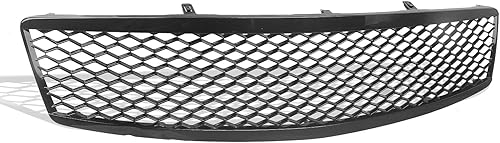 Miniatura 2 de Rejilla frontal de malla para Infiniti G35 G37 2007-2009 Sedan negro brillante