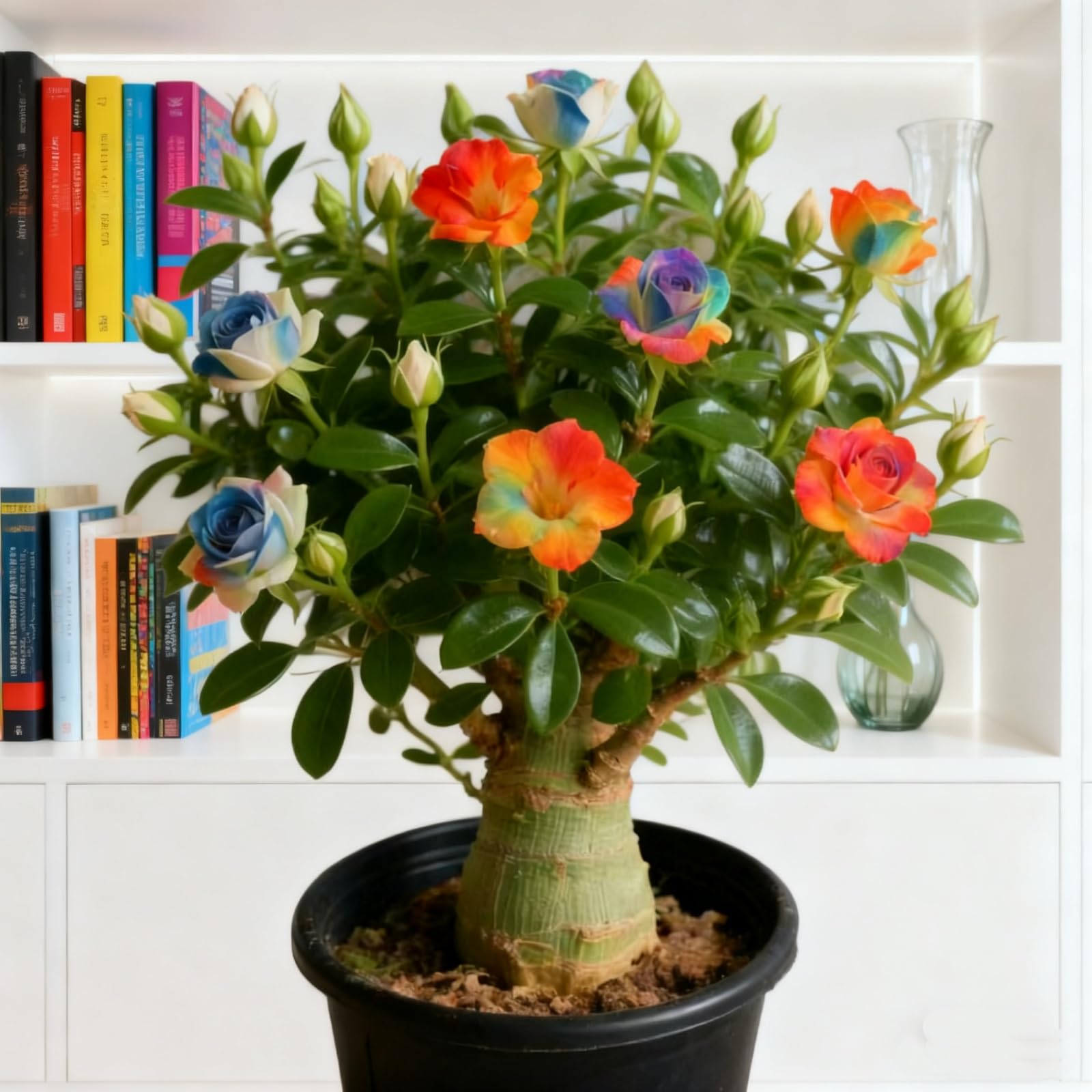 Adenium Plant/Desert Rose for Planting UK-Gorgeous/Ornamental/Potted/Plants/Rhizome/Resistant/Bedding-F-1 Bulbs — image 1