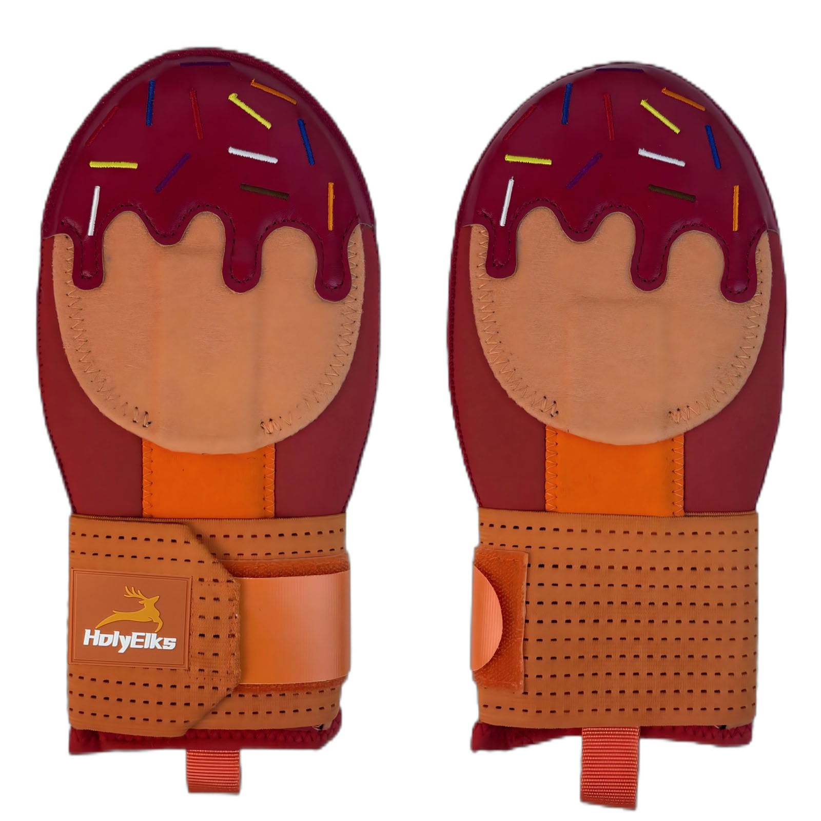HolyElks Sliding Mitt,Baseball Softball Sliding Glove for Kid Youth Adult - Flexible,Breathable,Durable,Easy to Wear (Chocolate Caramel, Youth)
