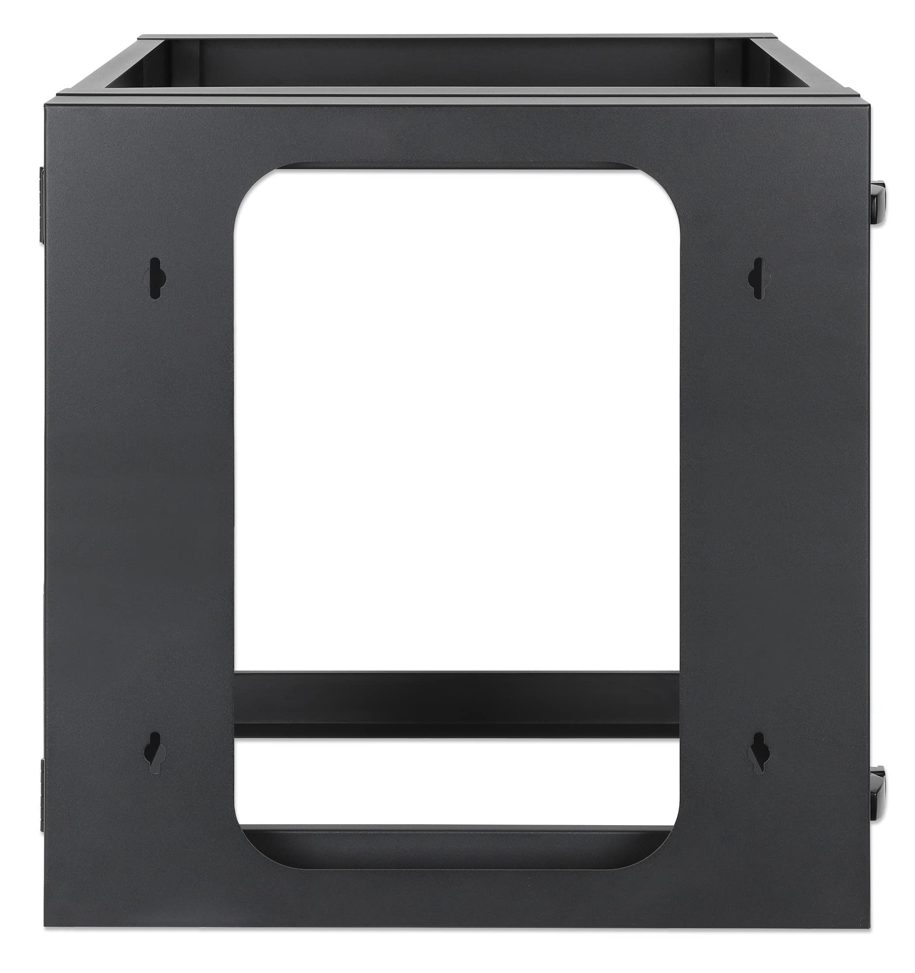 INTELLINET 716048 Armadio a Muro 19" Open Frame 4 Montanti 9U Nero
