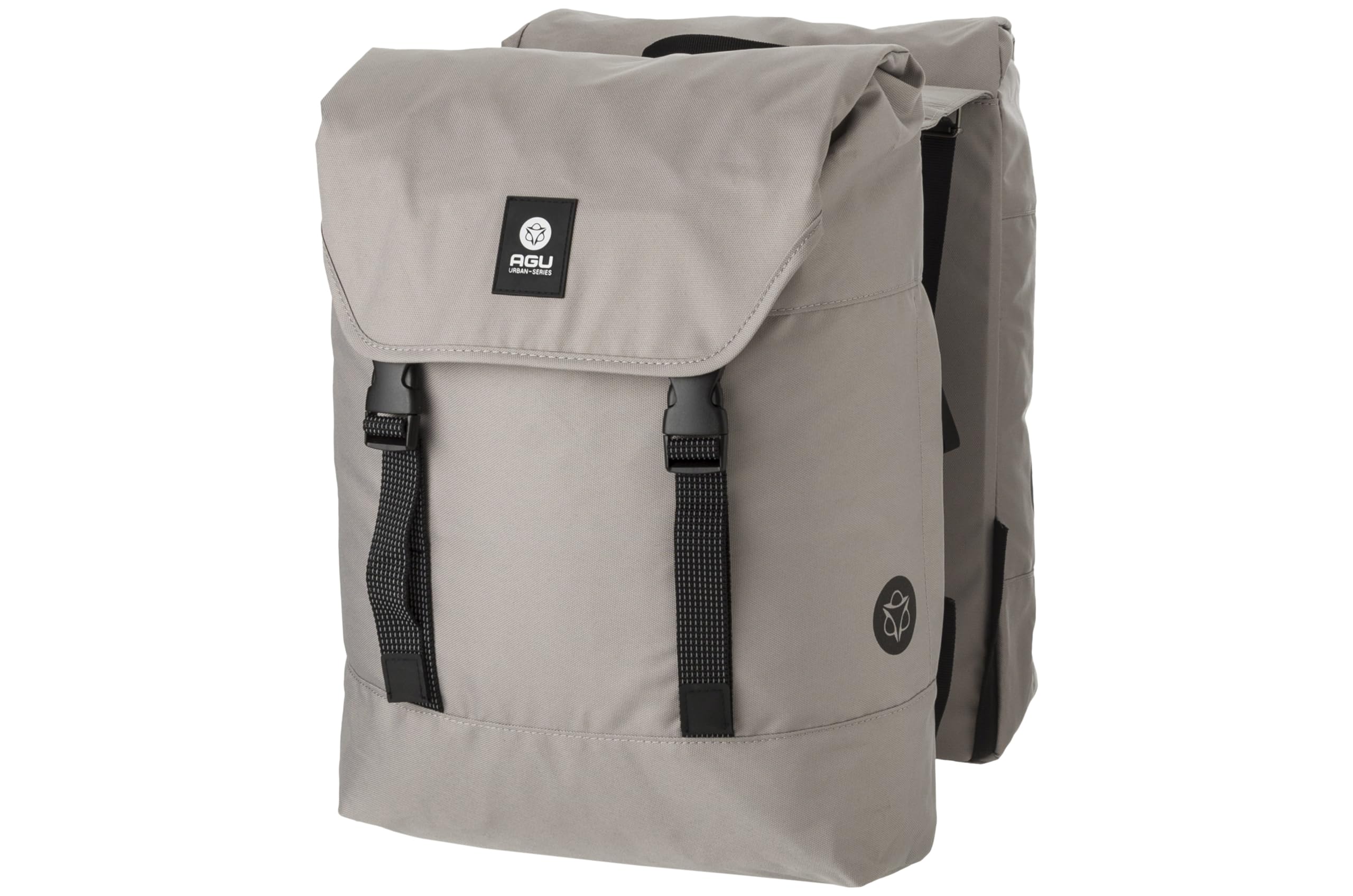 AGU DWR Doppelte Fahrradtasche Urban Elephant Grau 36L Sport & Freizeit