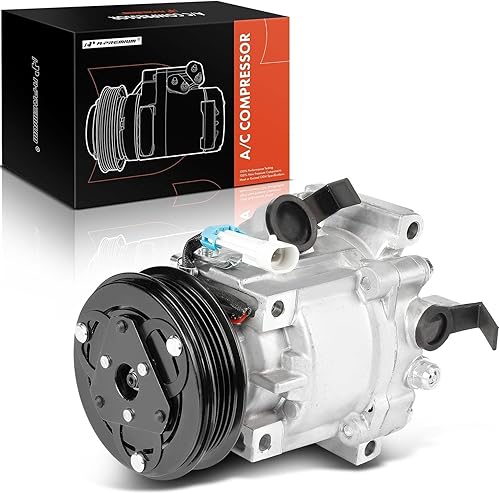 Miniatura 1 de A-Premium Compresor de aire acondicionado con embrague compatible con Chevrolet Spark 2013-2014