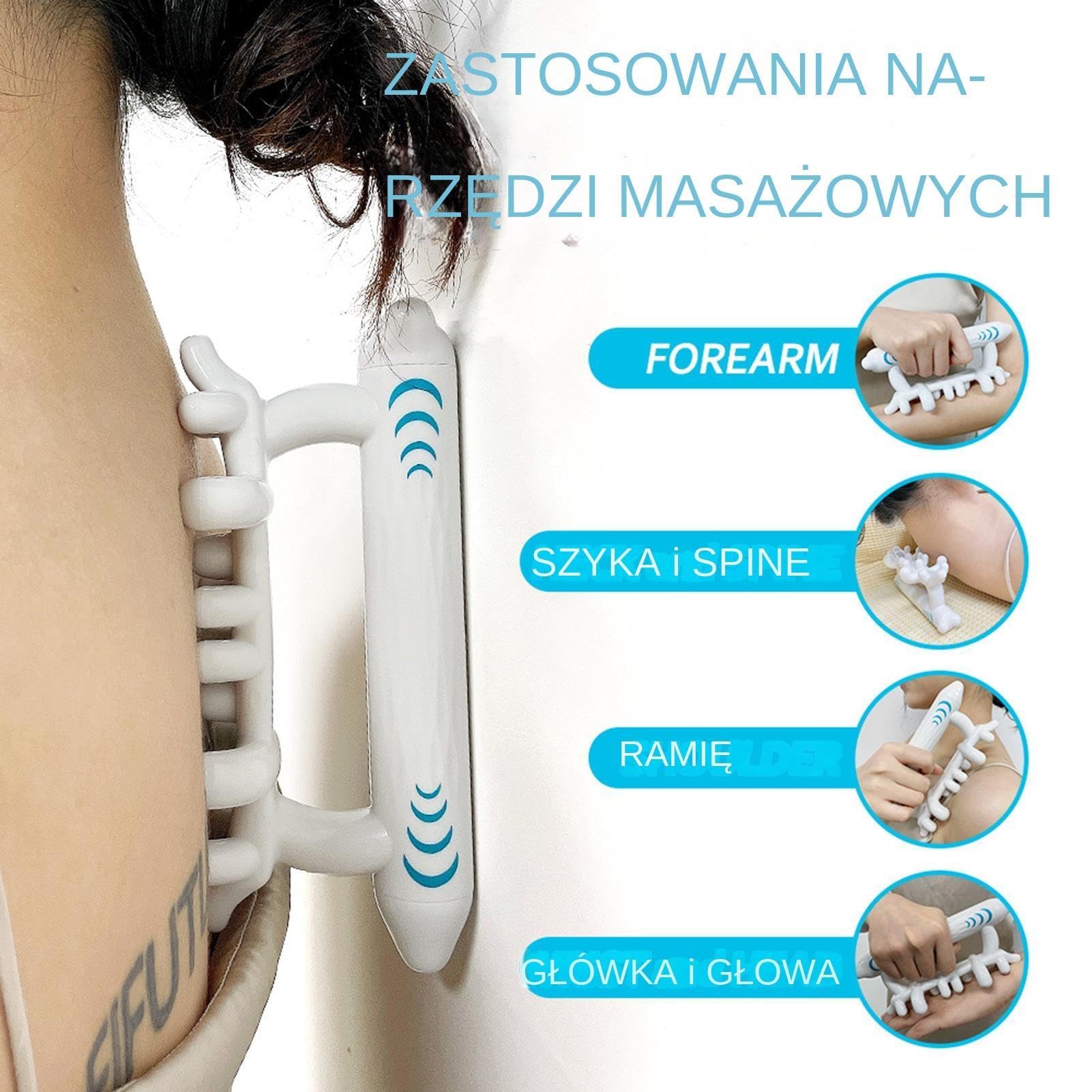 Body Fascia Tool Muscle Massaging Stick for Cellulite Deep Tissue Release Massager