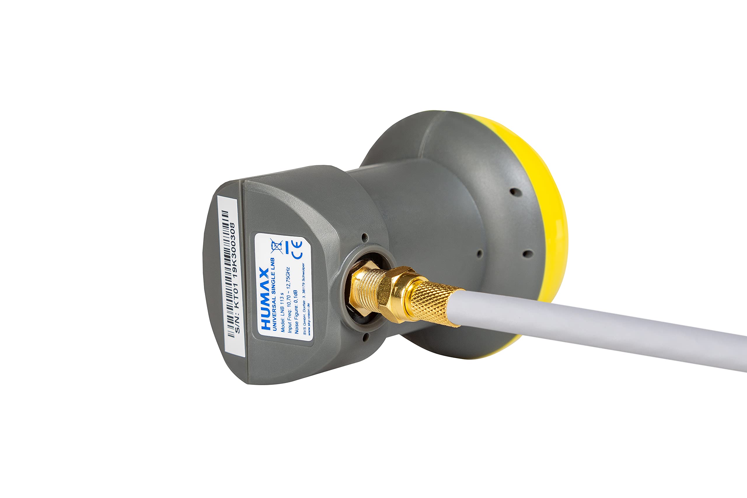 Humax Gold LNB Universel Satellite Numérique avec Filtre LTE Tête LNB 1 Sortie