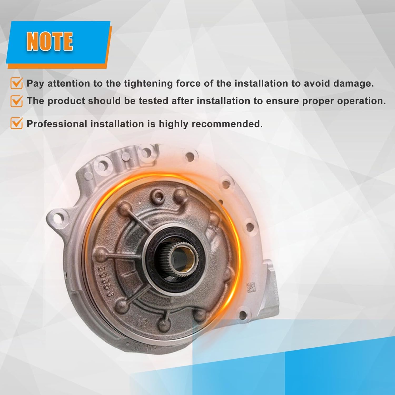 A6MF1 A6MF2 Transmission Oil Pump Compatible for 2009-2013 Kia Cerato K3 Sportage Hyundai Tucson Sonata Elantra OE Replacement 46100-3B660 461003B660