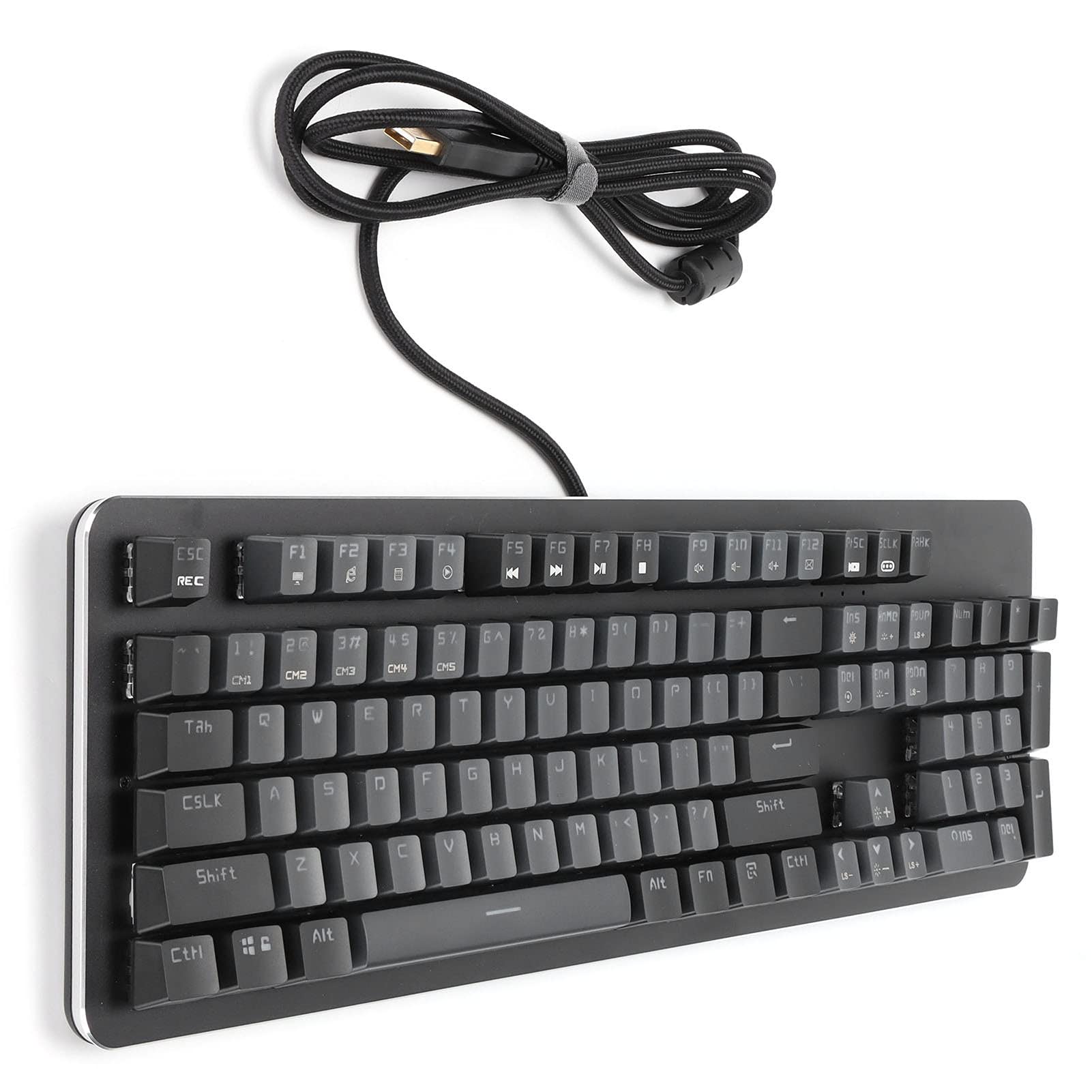 Denash Długa Mechaniczna Klawiatura 104 K750 RGB Akcesoria Komputerowe USB dla XP