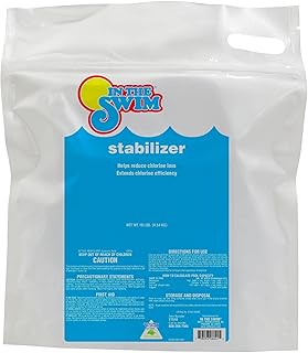 In The Swim Pool Stabilizer – 100% Cyanuric Acid for Chlorine Protection and Efficiency - 10 Pound