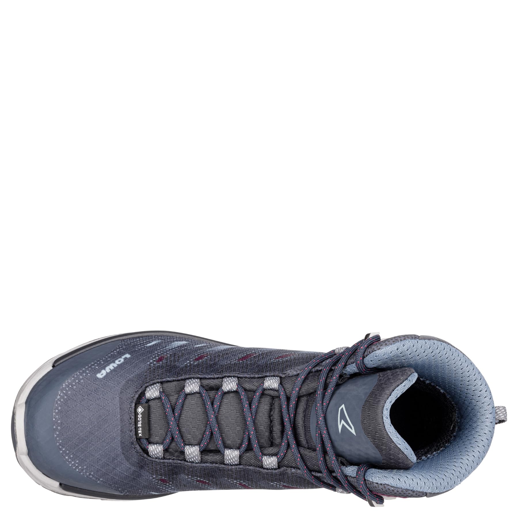 LOWA Adult Leichtwanderschuhe hoher Schnitt Damen FERROX GTX MID Ws blau