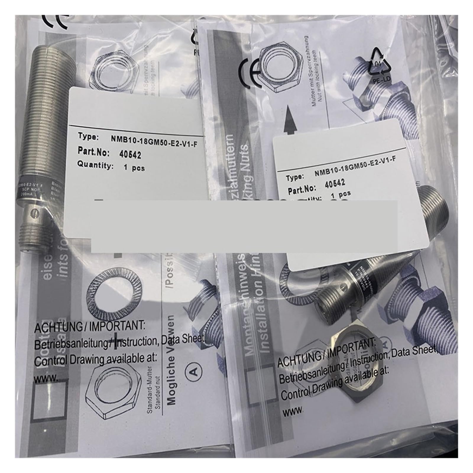 NMB10-18GM65-E0-V1 capteur anti-usure pour stopper les pannes de détection sur machines M18