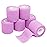 FriCARE Self Adhesive Bandage Wrap, Medical Tape in First Aid Kit, Cohesive Bandages for Wounds Sport Vet, 2 Inches X 5 Yards 6 Rolls, Fluorescent Purple
