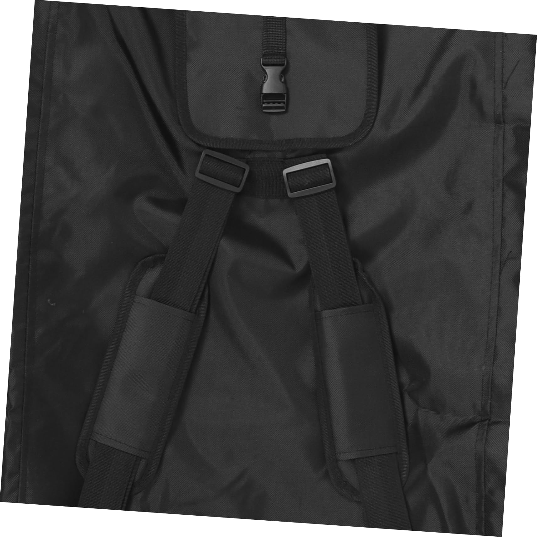 POPETPOP Borsa Viaggio per Passeggino Nero in Oxford, Zaino Capiente