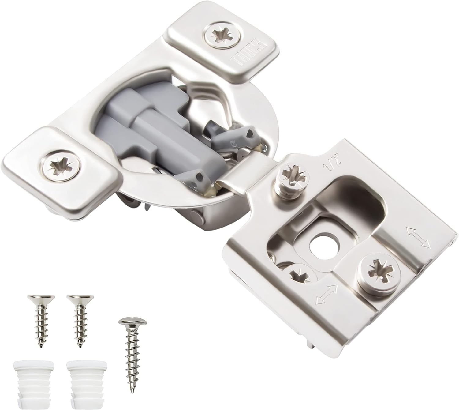 TOUCH Hinges, Soft Close Hinges (5 Pairs