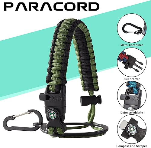 Miniatura 6 de Botella de agua aislada de 64 onzas con tapa de popote y boquilla, mantiene frío 48 horas y caliente 24 horas, de acero inoxidable, asa de cuerda de